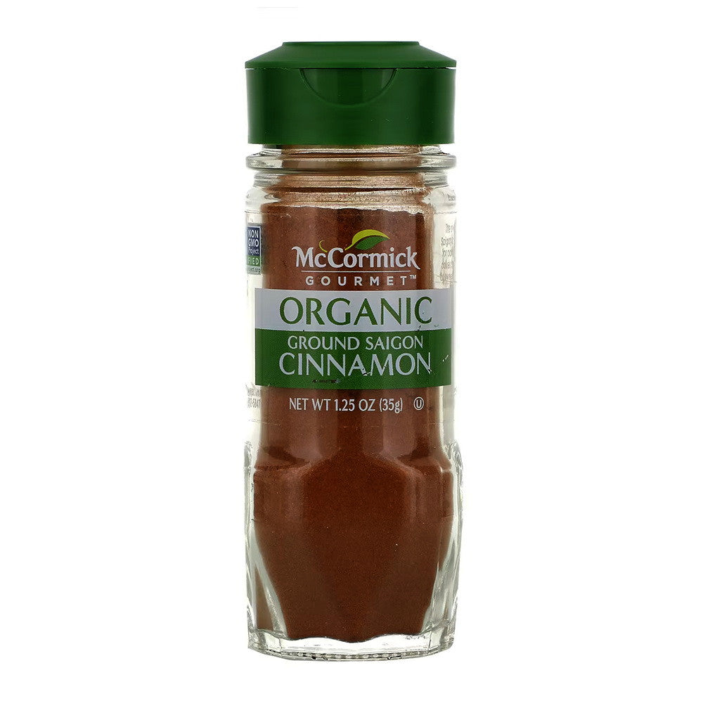 McCormick Gourmet Organic Ground Saigon Cinnamon, 1.25 oz