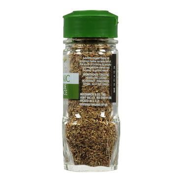 McCormick Gourmet Organic Herbes De Provence, 0.65 oz