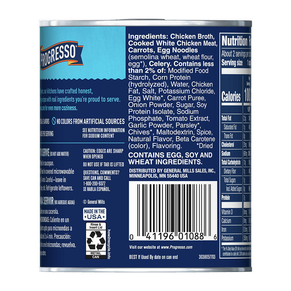 Progresso Traditional Chicken Noodle Soup, 19 Oz