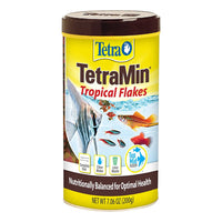 Tetra Tetra Min Tropical Flakes, Nutritionally Balanced Fish Food, 7.06 Oz
