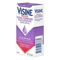 Visine Totality Multi-Symptom Relief Red Eye Drops, 0.5 Oz