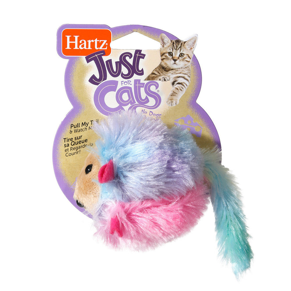 Hartz Just For Cats Running Rodent Cat Toy, 1 Ea