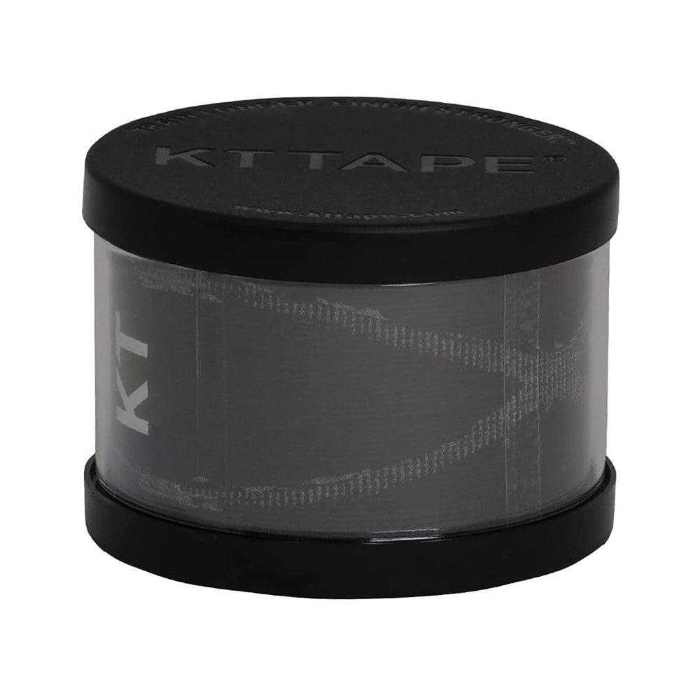 KT Tape Pro Kinesiology Therapeutic Body Tape, Roll of Black Strips, 20 Ea