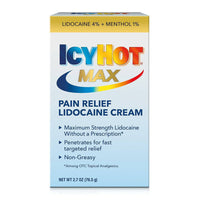 Icy Hot Cream with Lidocaine plus Menthol Cream 2.7 oz