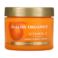 Avalon Organics Vitamin C Gel Cream Moisturizer, 1.7 Oz