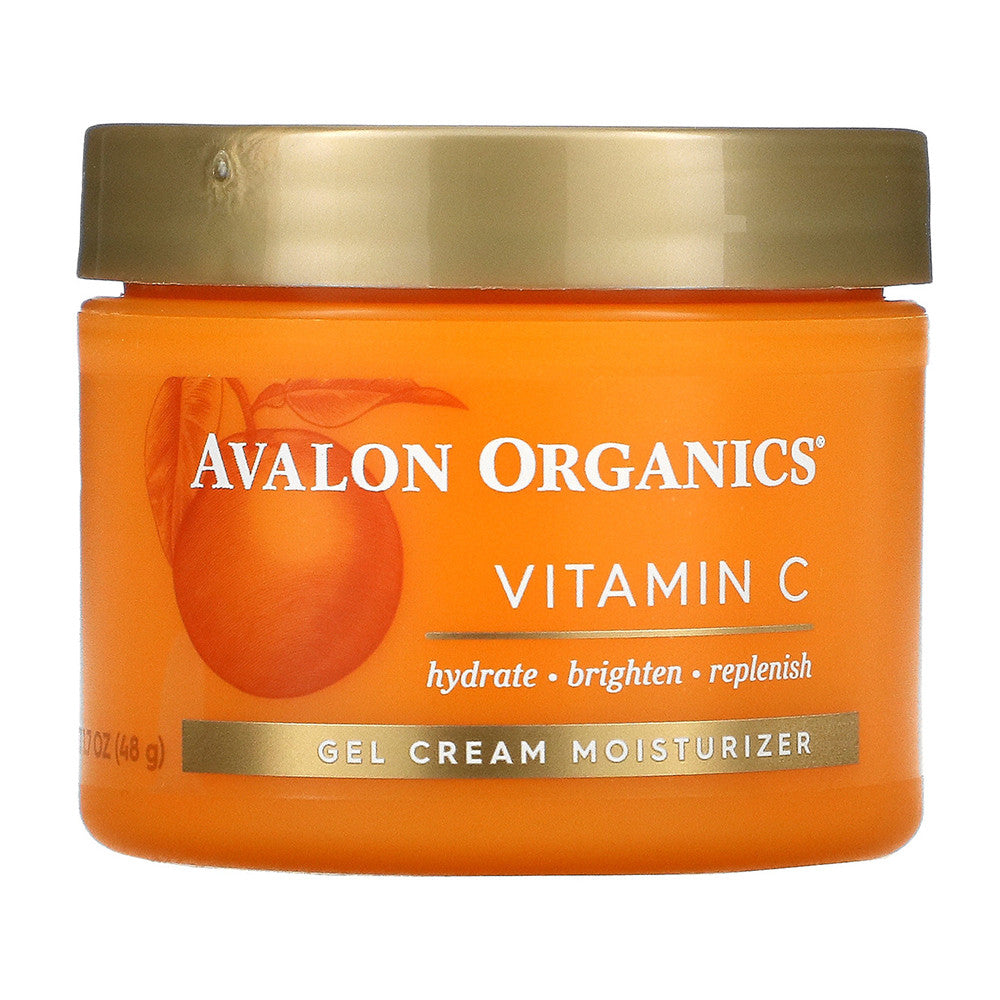 Avalon Organics Vitamin C Gel Cream Moisturizer, 1.7 Oz