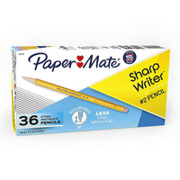 Papermate SharpWriter Mechanical Pencils, Twistable Tip, 5 Ea