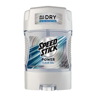 Speed Stick Antiperspirant Deodorant Power Clear Gel, 3 Oz