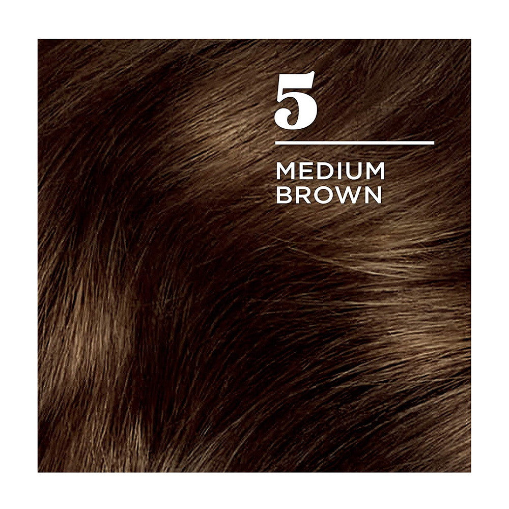 Clairol Nice'n Easy Permanent Hair Color, #5 Medium Brown, 1 Ea