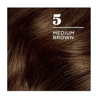 Clairol Nice'n Easy Permanent Hair Color, #5 Medium Brown, 1 Ea