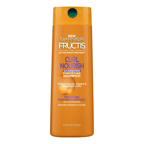 Garnier Hair Care Fructis Triple Nutrition Curl Nourish Shampoo, 12.5 oz