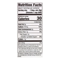 McCormick MILD CHILI, 30% Less Sodium, Seasoning Mix 1.25oz