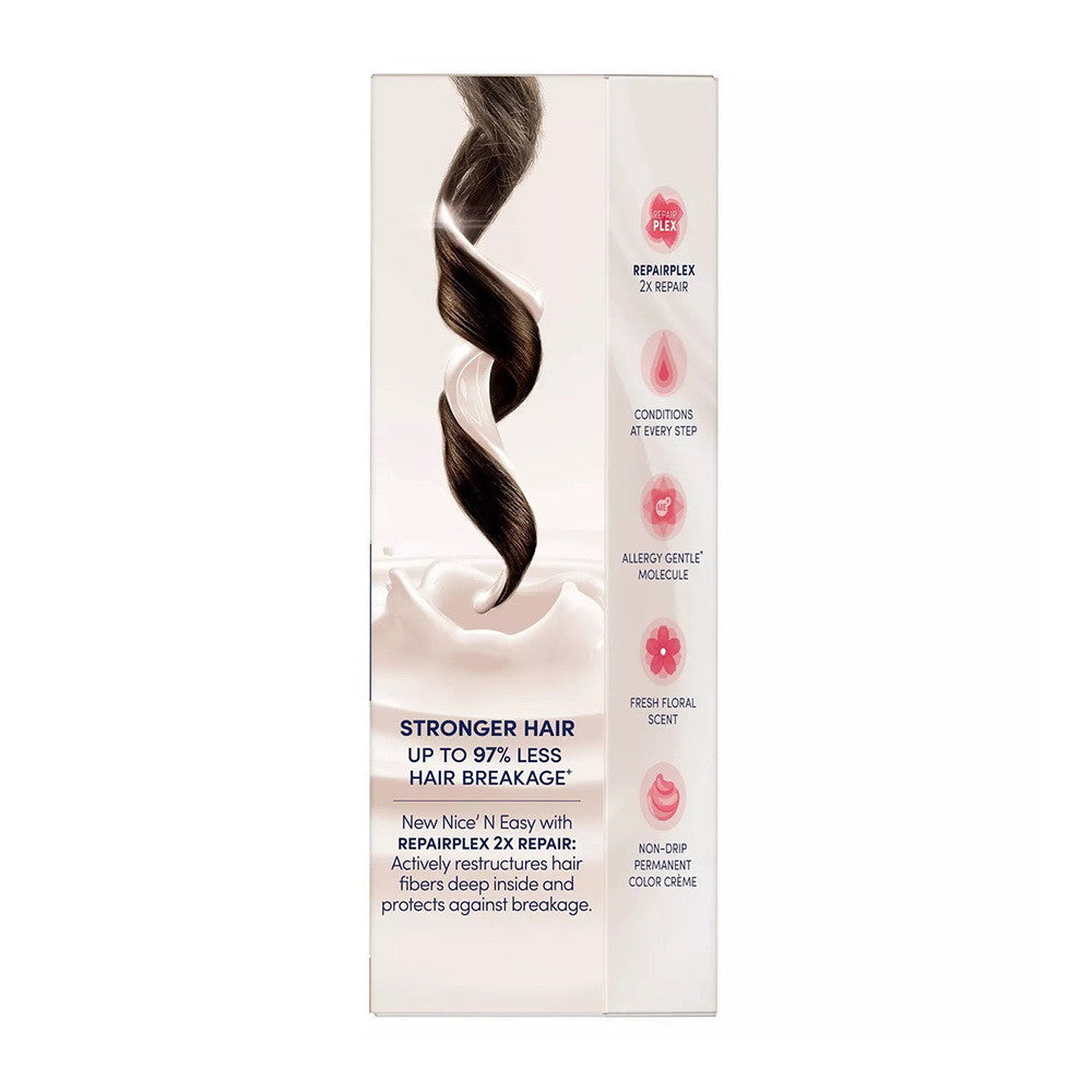Clairol Nice'n Easy Permanent Hair Color Kit, 5G Medium Golden Brown, 1 Ea