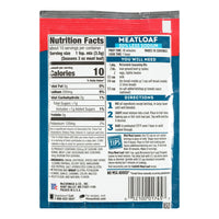 McCormick Meat Loaf Seasoning Mix 30% Less Sodium, 1.25 Oz