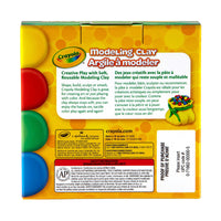 Crayola Modeling Clay Assortment, Blue, Green, Red and Yellow, 16 Oz