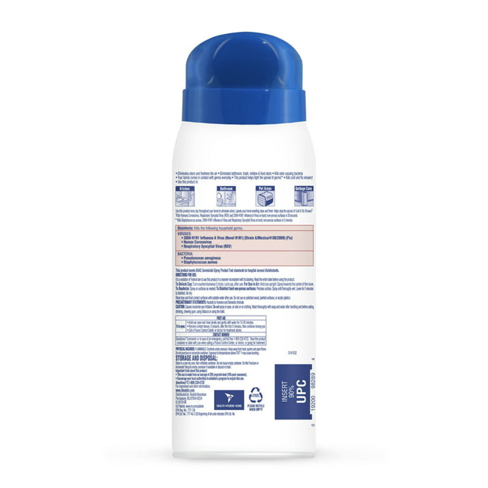 Lysol Disinfectant Spray 2 in 1 Driftwood Waters, 10 Oz