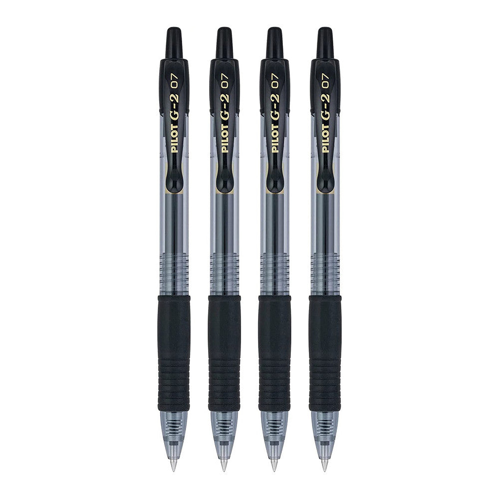Pilot G2 Premium Retractable Gel Ink Roller Ball Pens, Fine Point, Black