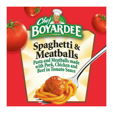 Chef Boyardee Spaghetti and Meatballs, 14.5 Oz