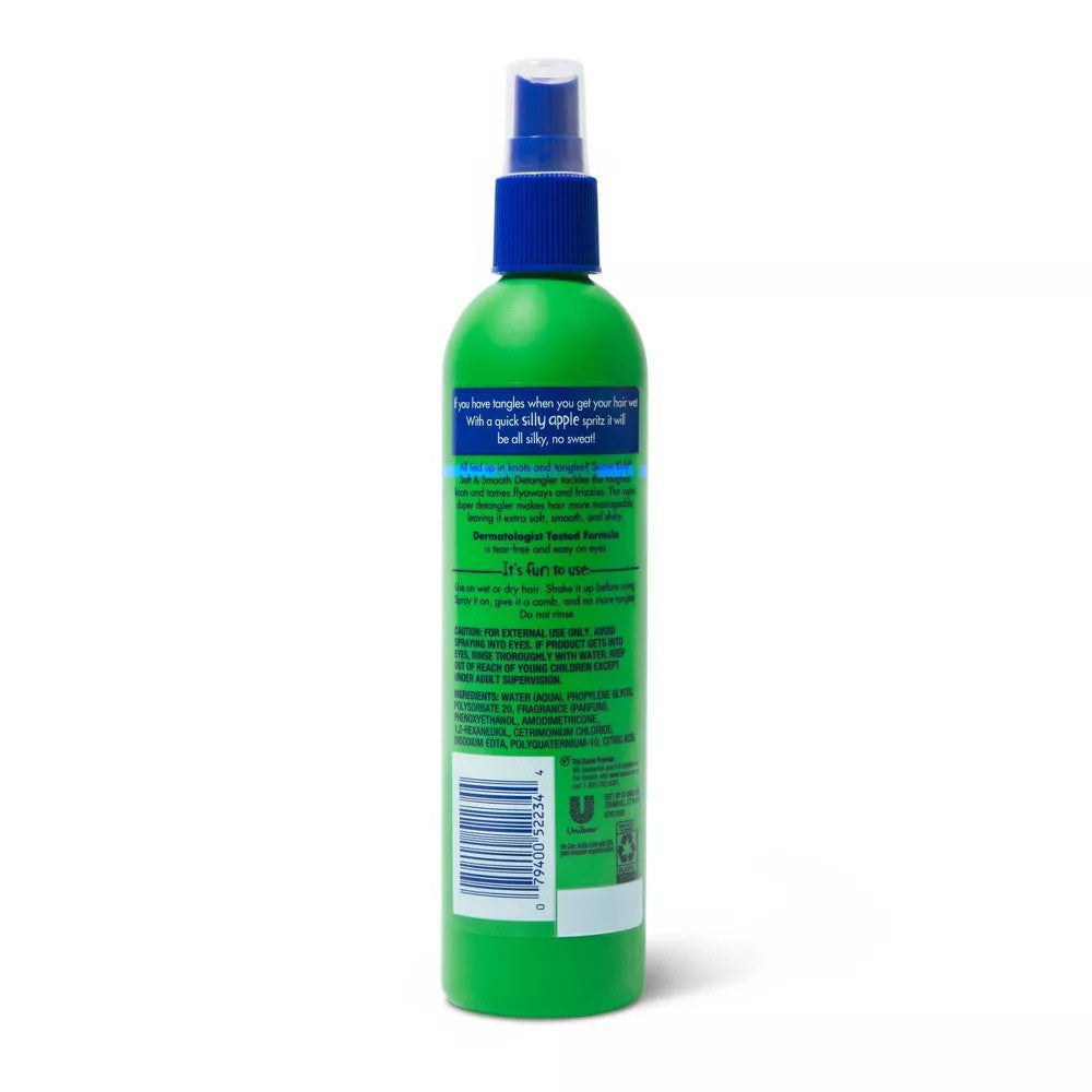 Suave Kids Detangler Spray For Tear-Free Styling Silly Apple, 10 Oz