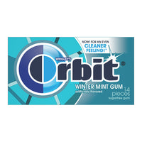 Orbit Gum Wintermint Sugar Free Chewing Gum, 14 Ct
