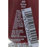 Sally Hansen Complete Salon Manicure Nail Polish, Wine Not, 0.5 Oz
