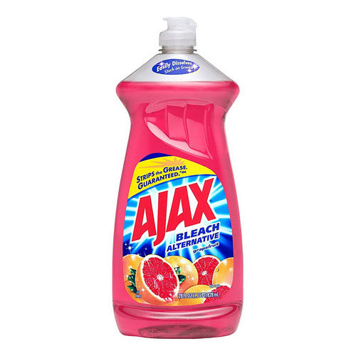 Ajax Bleach Alternative Dish Liquid Grapefruit, 28 Oz