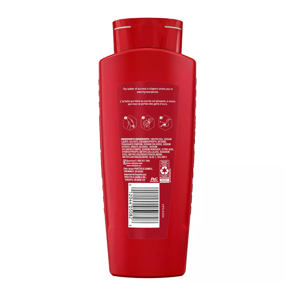 Old Spice Body Wash for Men, Bear Glove Long Lasting Lather, 24 Oz