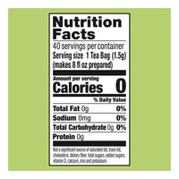 Lipton Green Tea Bags, Decaffeinated, (40 ct/pack)