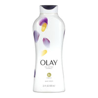 Olay Age Defying Vitamin E Body Wash, Unscented, 22 Oz