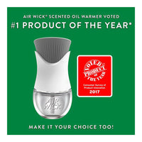 Air Wick Scented Oil Air Freshener Refill, Fresh Water, 0.67 Oz, 3 Ea
