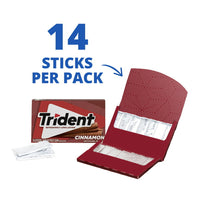 Trident Cinnamon Sugar Free Gum, 14 Ct