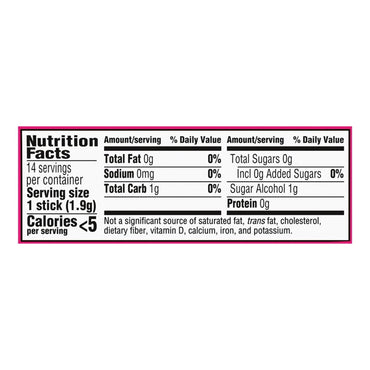 Trident Bubblegum Sugar Free Gum, 14 ct