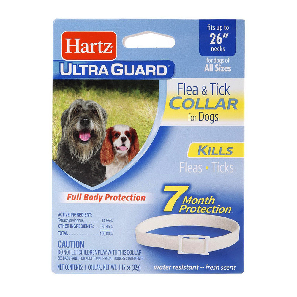 Hartz Ultraguard Flea And Tick Collar For Dogs, 26 Ea