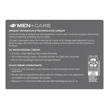 Dove Men And Care Blue Eucalyptus Relaxing 3 in 1 for Body, Face, Shave Bar Soap, 3.75 Oz