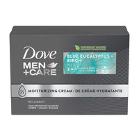 Dove Men And Care Blue Eucalyptus Relaxing 3 in 1 for Body, Face, Shave Bar Soap, 3.75 Oz