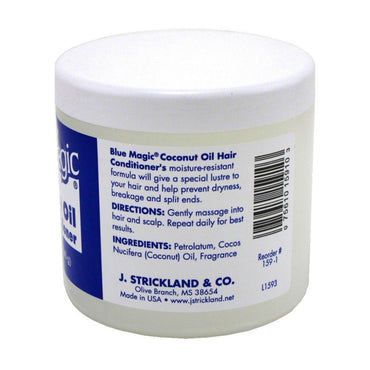 Blue Magic Coconut Oil Hair Conditioner, 12 Oz