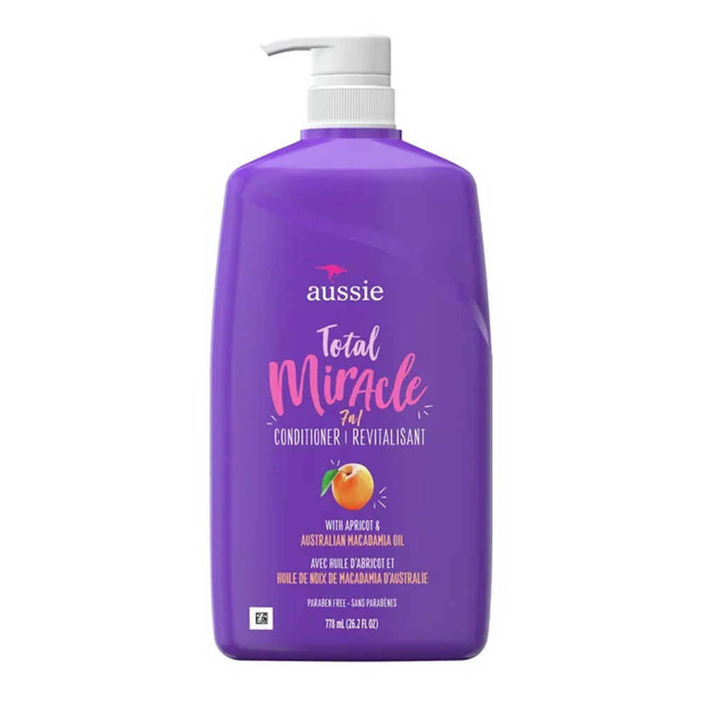 Aussie Total Miracle Collection 7N1 Hair Conditioner, 26.2 Oz