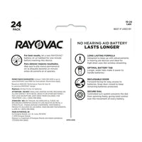 Rayovac 1.45V Hearing Aid Batteries, Size 10, 24 Ct