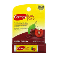 Carmex Daily Care Moisturizing Lip Balm SPF 15, Fresh Cherry, 0.15 Oz