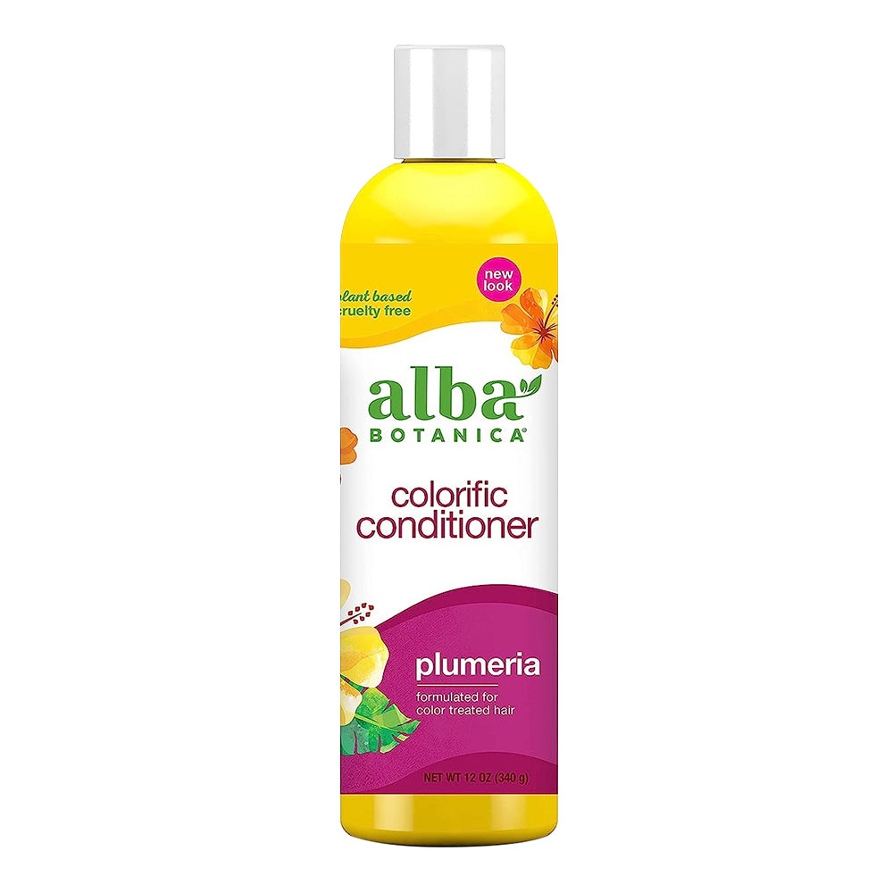 Alba Botanica Plumeria Replenishing Hair Conditioner, 12 Oz