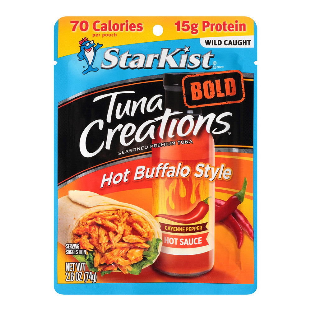 StarKist Tuna Creations Bold, Hot Buffalo Style, 2.6 Oz