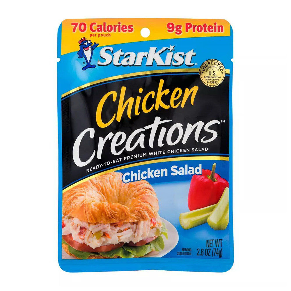 StarKist Chicken Creations, Chicken Salad, Single Serve Pouch, 2.6 oz