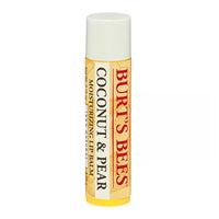 Burts Bees 100% Natural Moisturizing Lip Balm with Beeswax, Coconut and Pear, 0.15 Oz