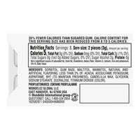 Trident White Peppermint Sugar Free Gum, 16 Ct