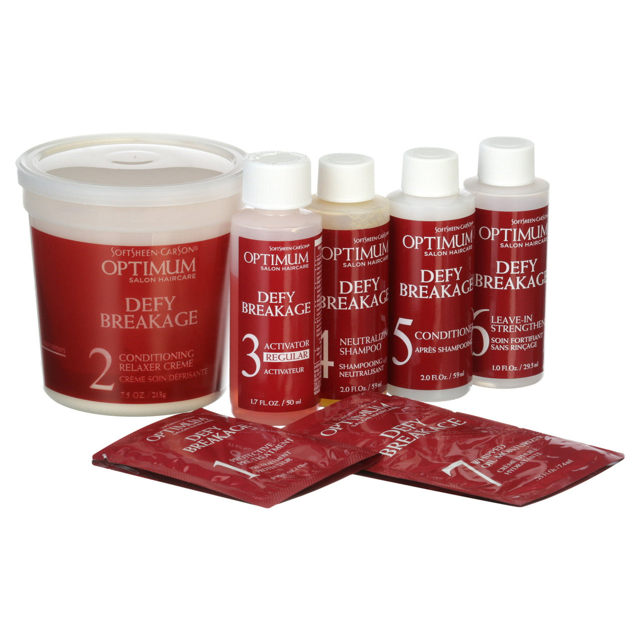 Softsheen Carson Optimum Care No Lye Hair Relaxer Kit, 1 Ea