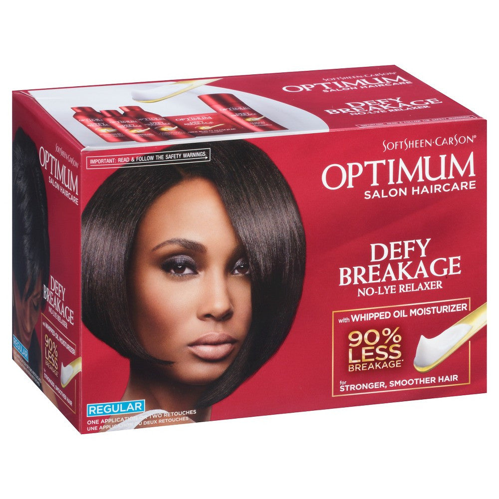 Softsheen Carson Optimum Care No Lye Hair Relaxer Kit, 1 Ea