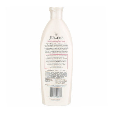 Jergens Moisturizer and Softness Original Scent, Cherry Almond, 10 Oz