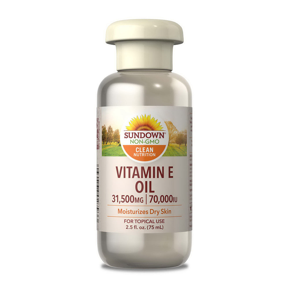 Sundown Naturals 70,000 IU Vitamin E Oil, 2.5 Oz
