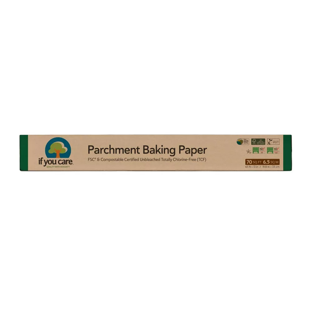 If You Care Parchment Baking Paper, Unbleached Totally Chlorine-Free, 70 Ft