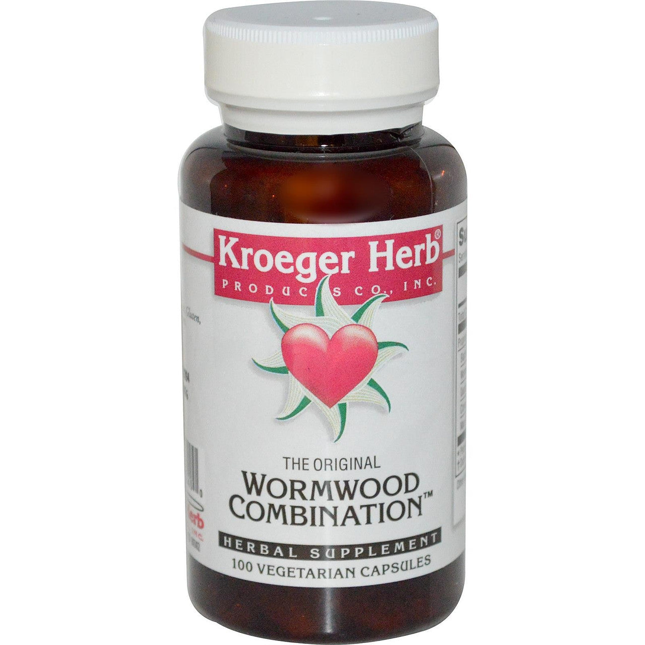 Kroeger Herb Wormwood Combination 100 Veg Caps, 1 Ea